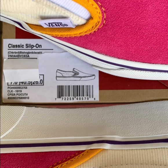 VANS CLASSIC SLIP ON PLATFORM MINI CORD WMNS - Picture 9 of 16